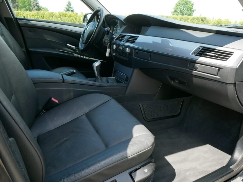 BMW 520 520d 163KM [Eu5] Sedan -1 wł od 7 lat -Skóra -Navi +Koła zima E60 (2003-2010)