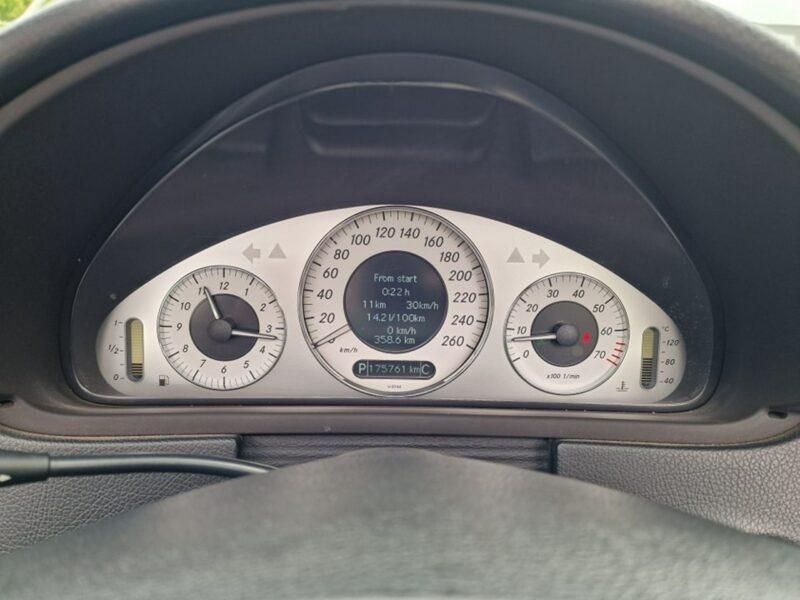 Mercedes CLK 350 3.5 Benzyna V6 272 KM, Skóra, Automat, Łopatki, Alufelgi AMG, EL. Dach W209 (2002-)