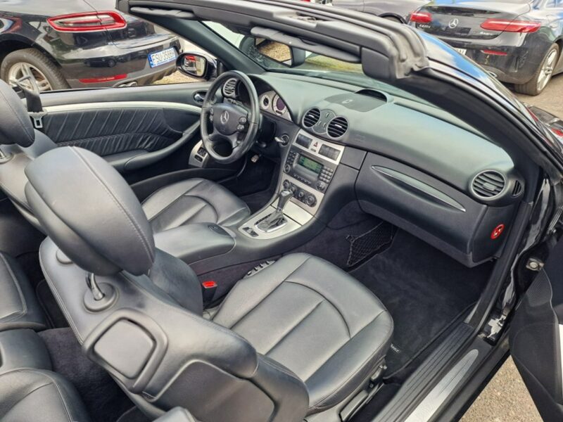 Mercedes CLK 350 3.5 Benzyna V6 272 KM, Skóra, Automat, Łopatki, Alufelgi AMG, EL. Dach W209 (2002-)