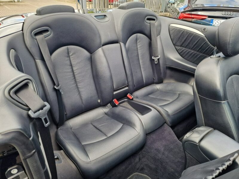Mercedes CLK 350 3.5 Benzyna V6 272 KM, Skóra, Automat, Łopatki, Alufelgi AMG, EL. Dach W209 (2002-)