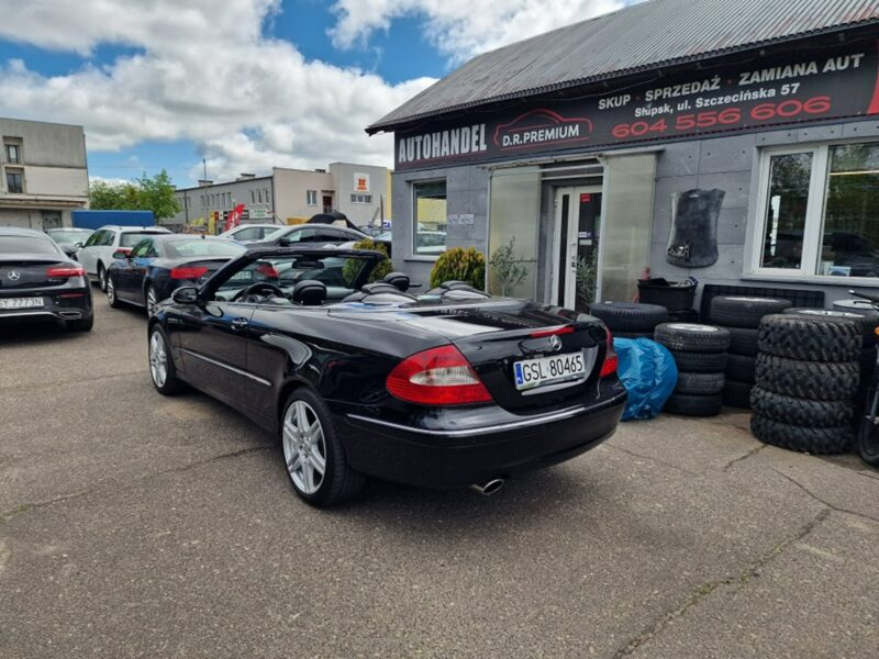 Mercedes CLK 350 3.5 Benzyna V6 272 KM, Skóra, Automat, Łopatki, Alufelgi AMG, EL. Dach W209 (2002-)