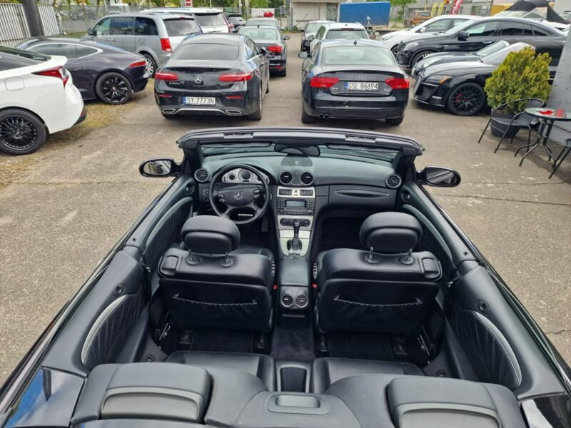 Mercedes CLK 350 3.5 Benzyna V6 272 KM, Skóra, Automat, Łopatki, Alufelgi AMG, EL. Dach W209 (2002-)