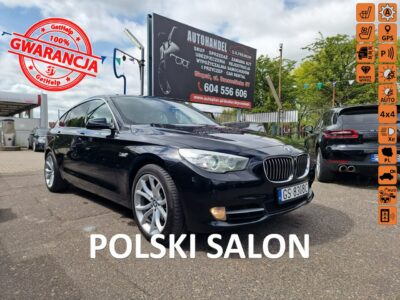 BMW 5GT 3.0 Benzyna 306 KM, Automat, Kamera, Navi, LED, Bluetooth, Skóra, Alu F10 (2009-2017)