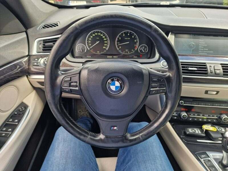 BMW 5GT 3.0 Benzyna 306 KM, Automat, Kamera, Navi, LED, Bluetooth, Skóra, Alu F10 (2009-2017)