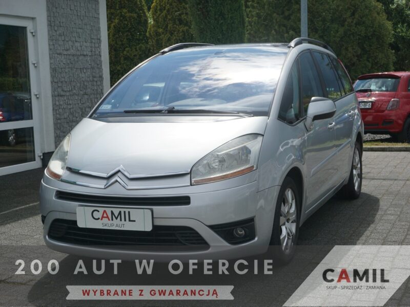Citroen C4 Grand Picasso zarejestrowany, ubezpieczony I (2006-2013)