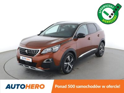 Peugeot 3008 Automat skóra navi virtual cocpit kamera i czujniki parkowania II (2016-)