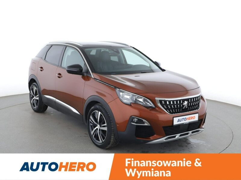 Peugeot 3008 Automat skóra navi virtual cocpit kamera i czujniki parkowania II (2016-)