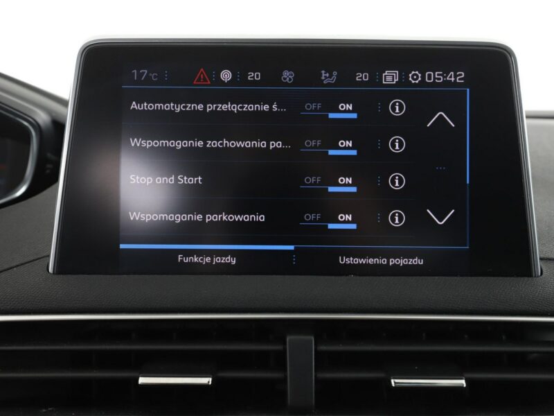 Peugeot 3008 Automat skóra navi virtual cocpit kamera i czujniki parkowania II (2016-)