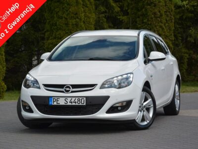 Opel Astra 1.4T(140KM) Lift Ledy Duża Navi pół-skóry 2xParktr. Chromy Alu 17 J (2009-2019)
