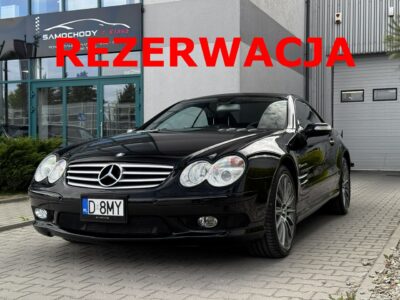 Mercedes SL 55 AMG 55 AMG Kompressor. Wideoprezentacja. Wyjątkowy egzemplarz. R230 (2001-2013)
