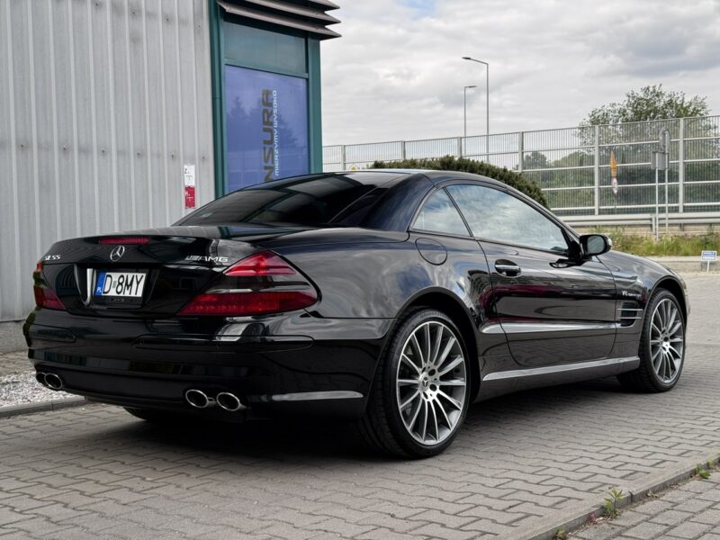 Mercedes SL 55 AMG 55 AMG Kompressor. Wideoprezentacja. Wyjątkowy egzemplarz. R230 (2001-2013)