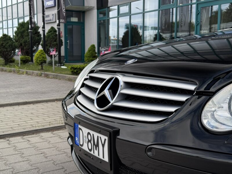Mercedes SL 55 AMG 55 AMG Kompressor. Wideoprezentacja. Wyjątkowy egzemplarz. R230 (2001-2013)