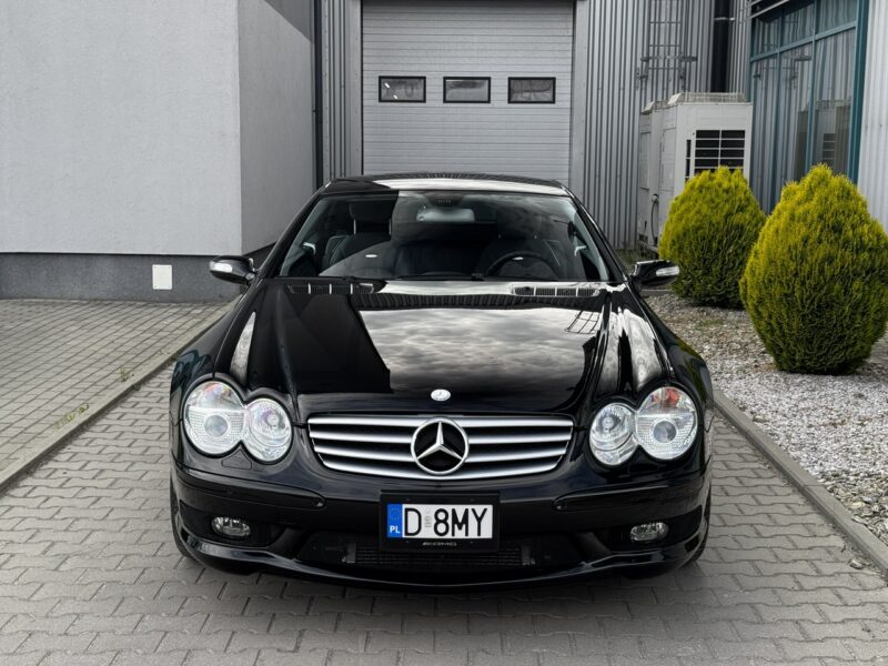 Mercedes SL 55 AMG 55 AMG Kompressor. Wideoprezentacja. Wyjątkowy egzemplarz. R230 (2001-2013)