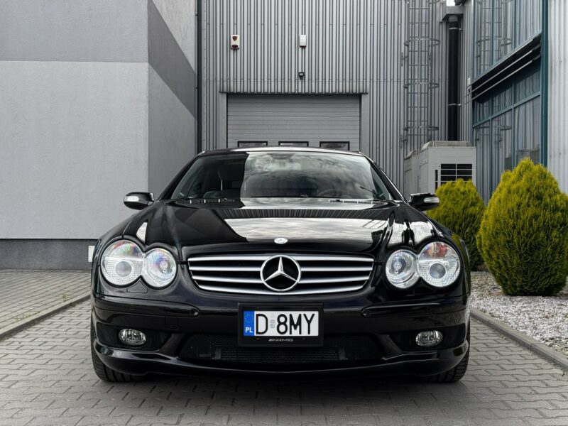 Mercedes SL 55 AMG 55 AMG Kompressor. Wideoprezentacja. Wyjątkowy egzemplarz. R230 (2001-2013)