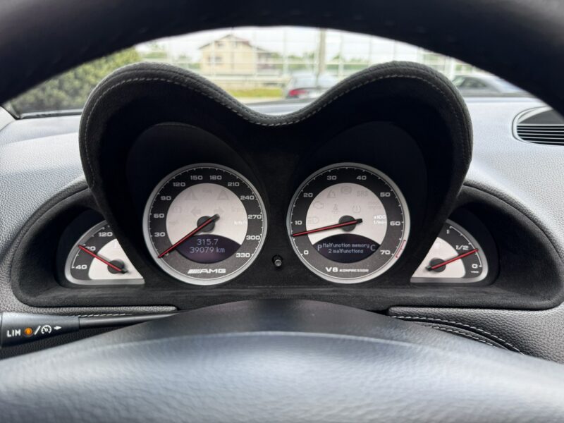 Mercedes SL 55 AMG 55 AMG Kompressor. Wideoprezentacja. Wyjątkowy egzemplarz. R230 (2001-2013)