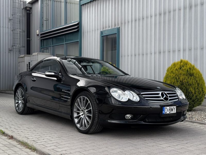 Mercedes SL 55 AMG 55 AMG Kompressor. Wideoprezentacja. Wyjątkowy egzemplarz. R230 (2001-2013)