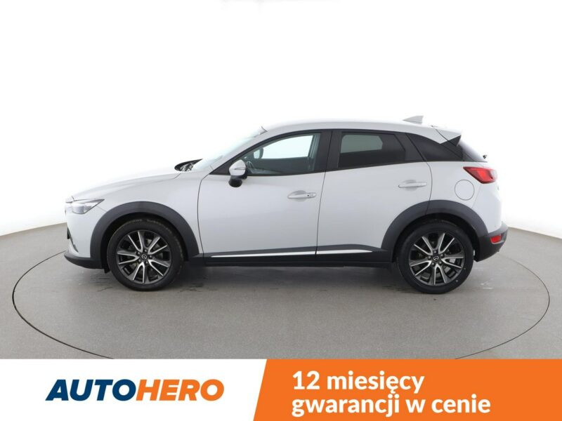 Mazda CX-3 4x4 skóra navi klima auto grzane fotele kamera i czujniki parkowania