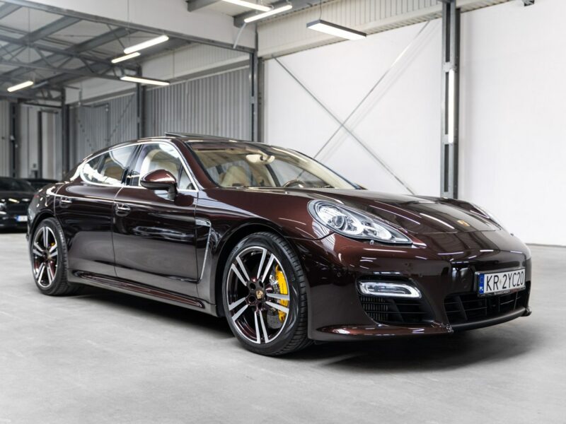 Porsche Panamera 4.8 V8 Turbo S 550 KM. Lakier PTS. Wyjątkowa. Porsche Approved.