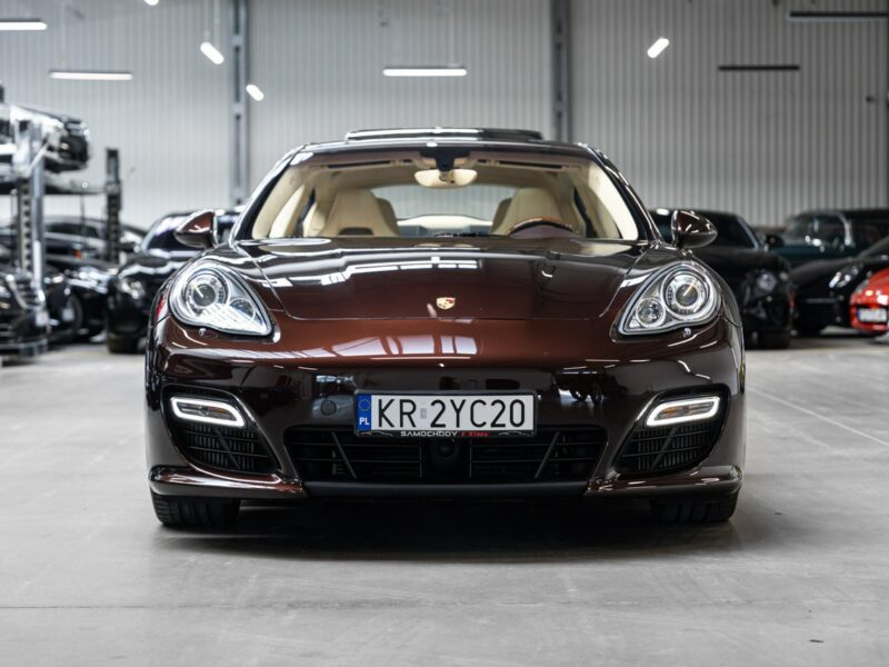 Porsche Panamera 4.8 V8 Turbo S 550 KM. Lakier PTS. Wyjątkowa. Porsche Approved.