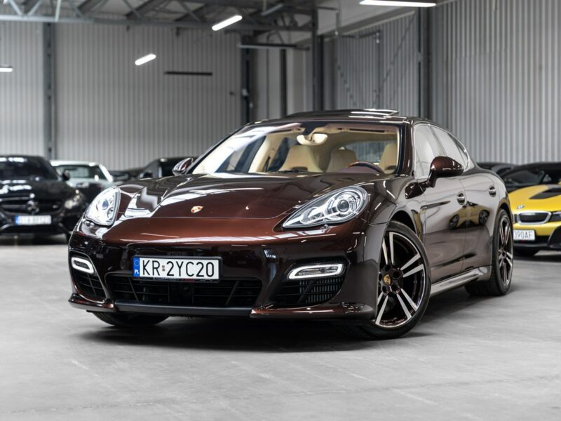 Porsche Panamera 4.8 V8 Turbo S 550 KM. Lakier PTS. Wyjątkowa. Porsche Approved.