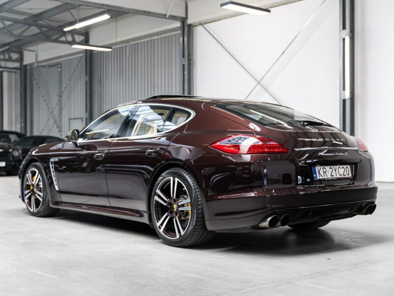 Porsche Panamera 4.8 V8 Turbo S 550 KM. Lakier PTS. Wyjątkowa. Porsche Approved.