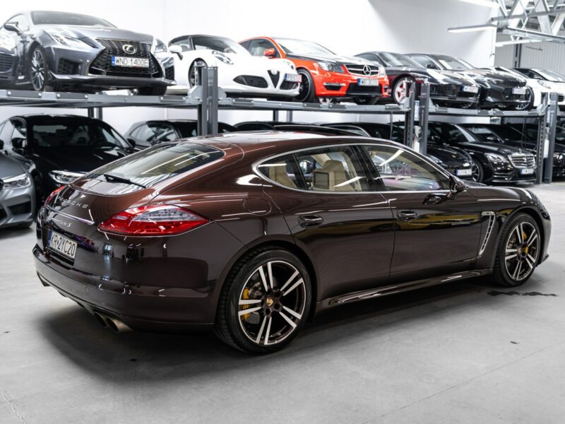 Porsche Panamera 4.8 V8 Turbo S 550 KM. Lakier PTS. Wyjątkowa. Porsche Approved.