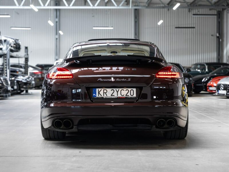 Porsche Panamera 4.8 V8 Turbo S 550 KM. Lakier PTS. Wyjątkowa. Porsche Approved.