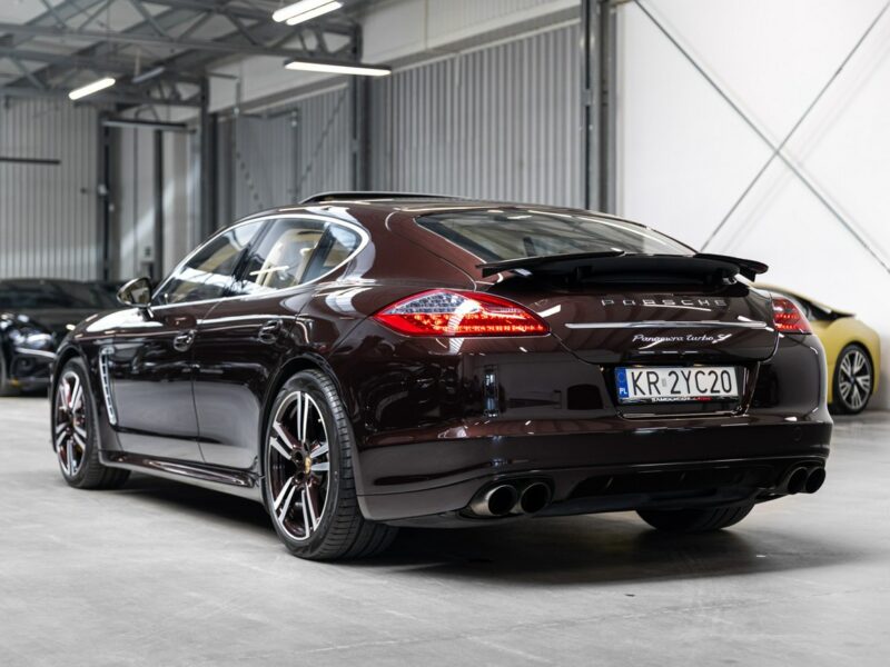 Porsche Panamera 4.8 V8 Turbo S 550 KM. Lakier PTS. Wyjątkowa. Porsche Approved.