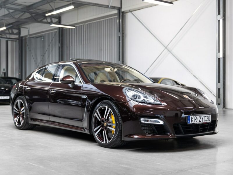 Porsche Panamera 4.8 V8 Turbo S 550 KM. Lakier PTS. Wyjątkowa. Porsche Approved.