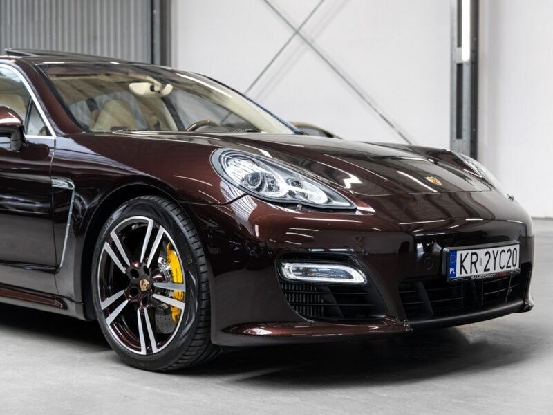 Porsche Panamera 4.8 V8 Turbo S 550 KM. Lakier PTS. Wyjątkowa. Porsche Approved.