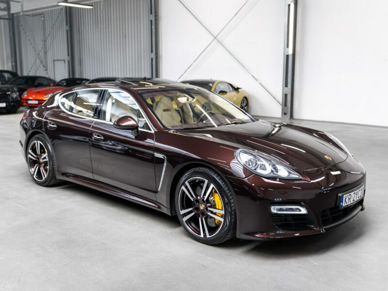 Porsche Panamera 4.8 V8 Turbo S 550 KM. Lakier PTS. Wyjątkowa. Porsche Approved.