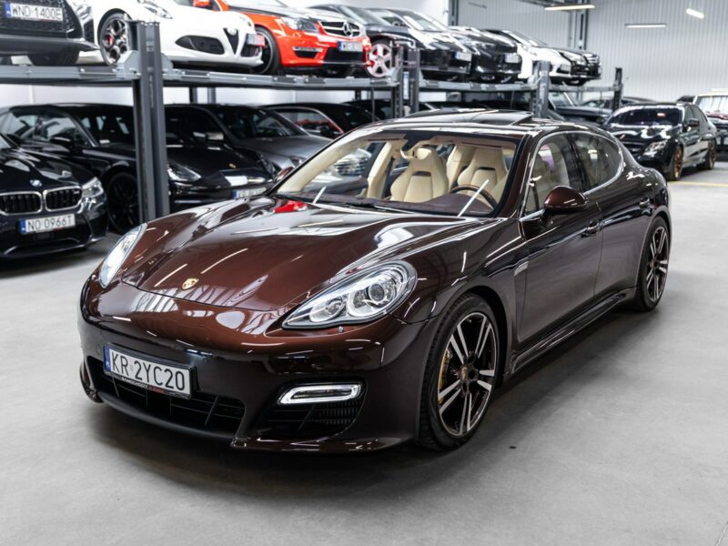 Porsche Panamera 4.8 V8 Turbo S 550 KM. Lakier PTS. Wyjątkowa. Porsche Approved.