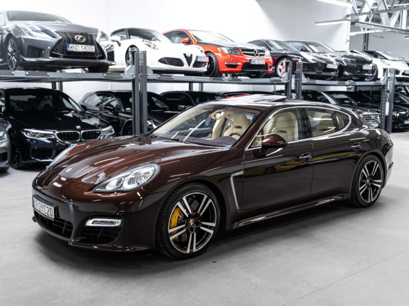 Porsche Panamera 4.8 V8 Turbo S 550 KM. Lakier PTS. Wyjątkowa. Porsche Approved.