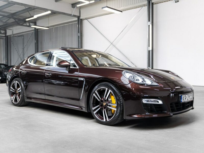 Porsche Panamera 4.8 V8 Turbo S 550 KM. Lakier PTS. Wyjątkowa. Porsche Approved.