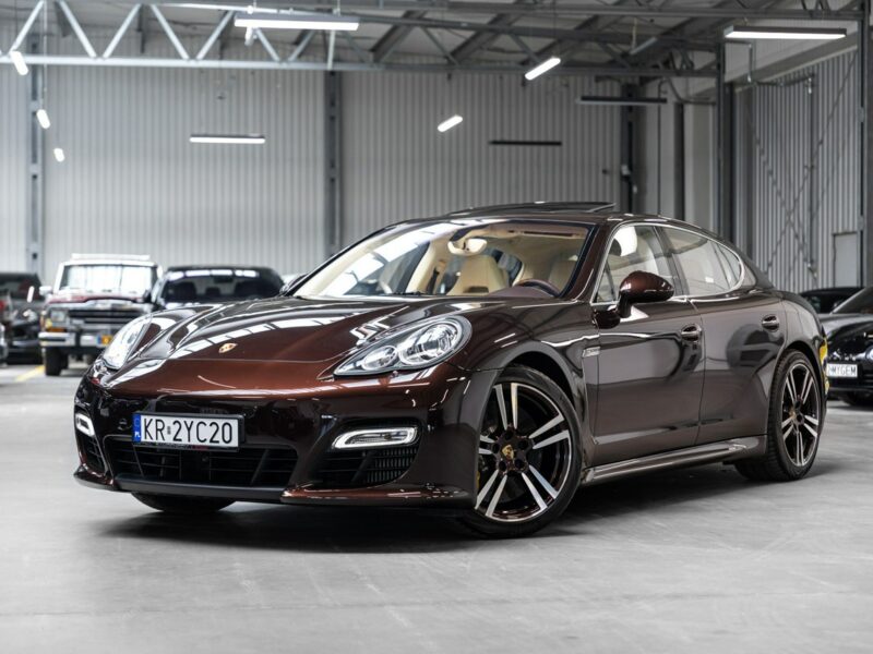 Porsche Panamera 4.8 V8 Turbo S 550 KM. Lakier PTS. Wyjątkowa. Porsche Approved.