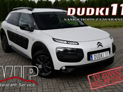 Citroen C4 Cactus 1,6hdi DUDKI11 Navi.Kam.Cofania.Tempomat.Biala Perła.kredyt.OKAZJA I (2014-)