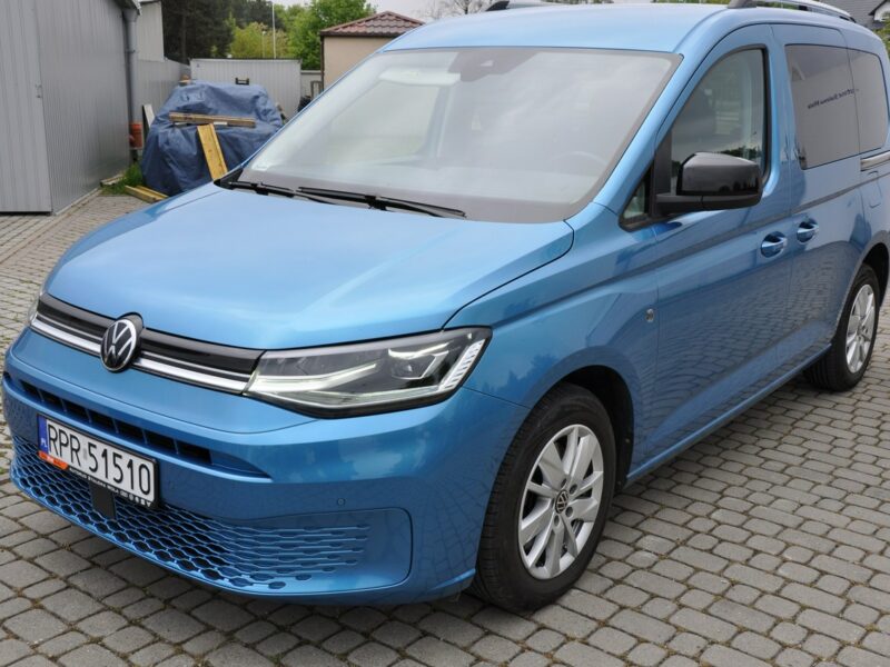 Volkswagen Caddy 2.0TDI 122KM Salon Polska Dealer Gwar. Czujniki Park LaneAssist LED V (2020-)