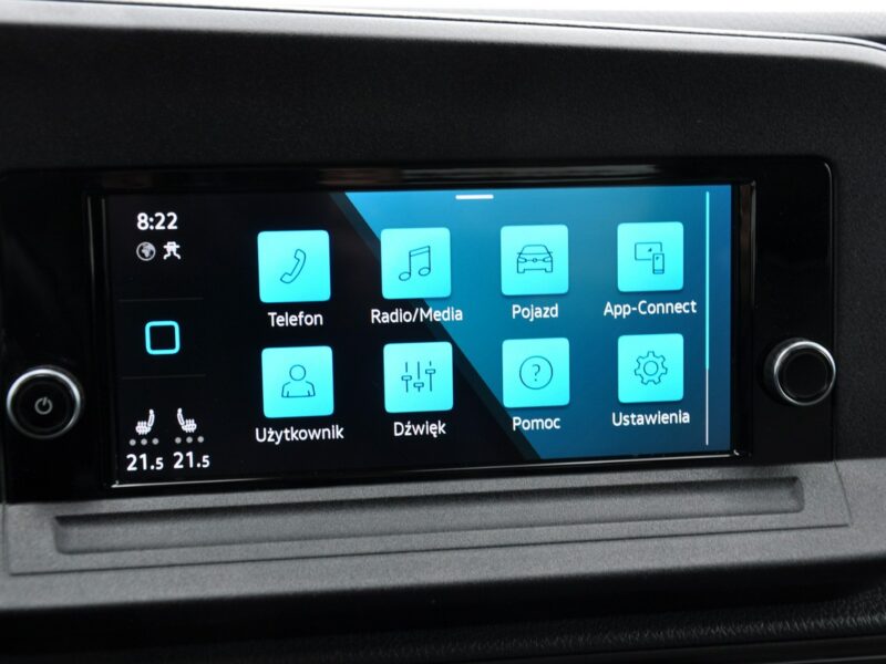 Volkswagen Caddy 2.0TDI 122KM Salon Polska Dealer Gwar. Czujniki Park LaneAssist LED V (2020-)