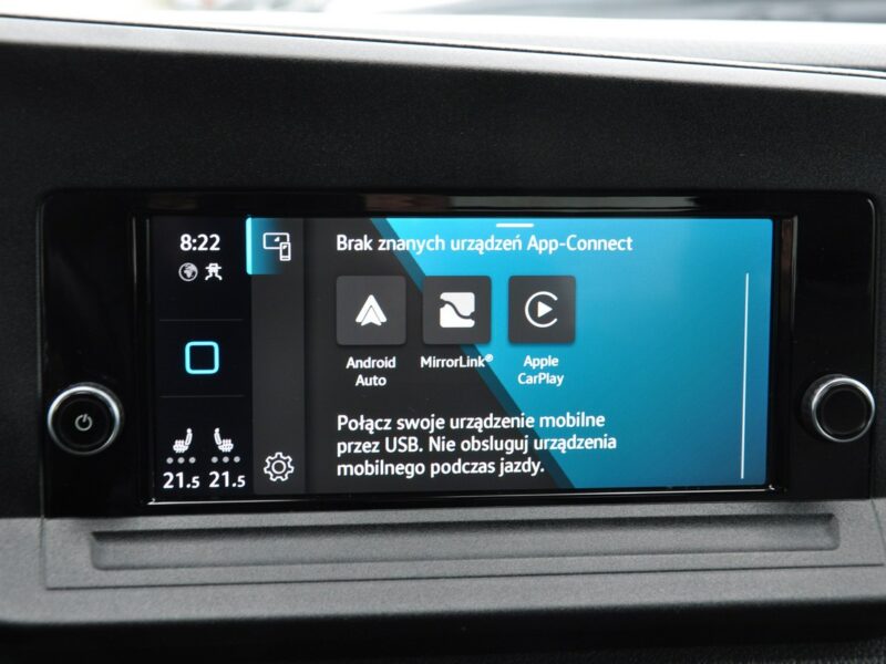 Volkswagen Caddy 2.0TDI 122KM Salon Polska Dealer Gwar. Czujniki Park LaneAssist LED V (2020-)