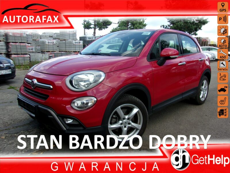 Fiat 500x X 1.4 Turbo Cross Navigacja Kamera cofania Klimatronic Blue & Me