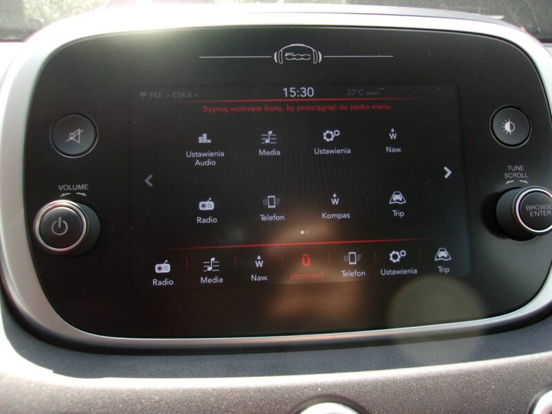 Fiat 500x X 1.4 Turbo Cross Navigacja Kamera cofania Klimatronic Blue & Me