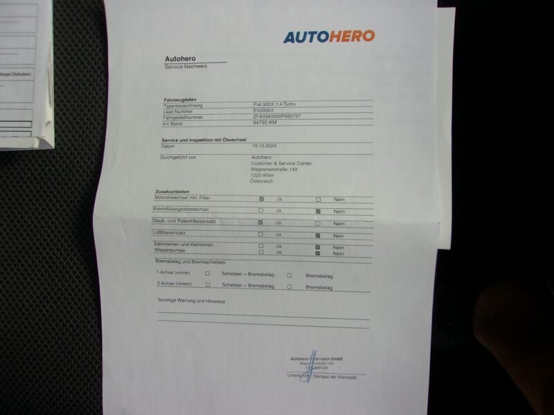 Fiat 500x X 1.4 Turbo Cross Navigacja Kamera cofania Klimatronic Blue & Me