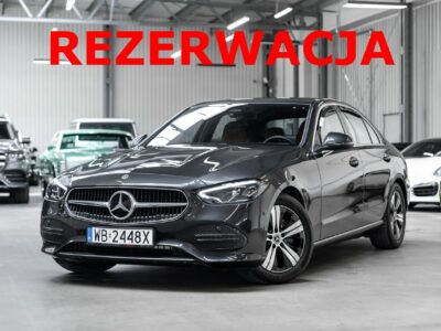 Mercedes C 180 Krajowy. Bezwypadkowy. 14 tys. km. Gwarancja do 06.2027. W206 (2021-)