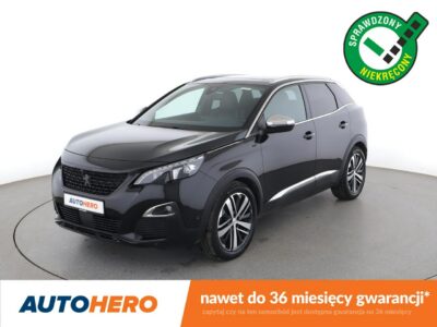 Peugeot 3008 GT/automat/180KM/skóa/panorama/kamera/virtual/acc/LED/navi/grzane fote II (2016-)