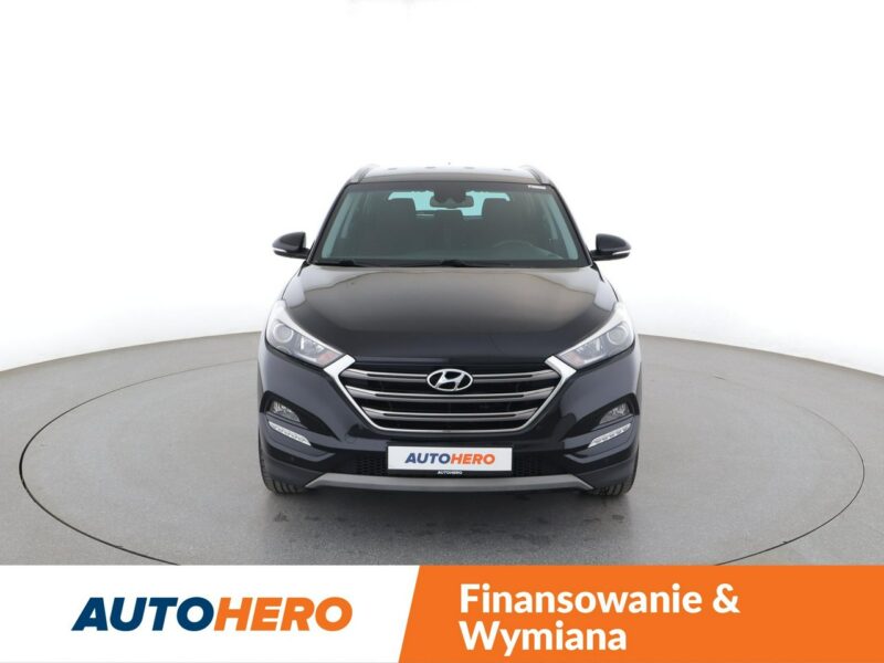 Hyundai Tucson navi kamera tempomat klima-auto AsystentPasaRuchu grzane fotele III (2015-2020)