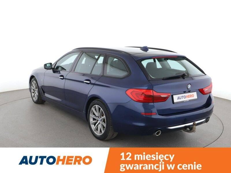 BMW 520 Luxury Line Navi ACC Grzane Fotele Masaż Skóra Head-Up Ambient Kamera G30/G31 (2017-2023)