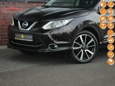 Nissan Qashqai Tekna+*Panorama*Navi*Skóra*FullLed*Kamery360*Alu19*GrzFot*GwarVGS !!! II (2013-2021)