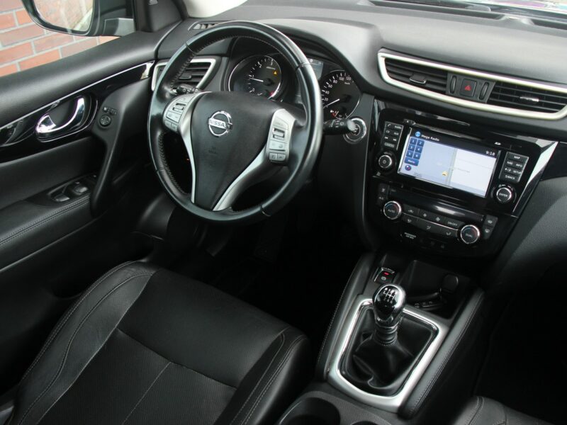 Nissan Qashqai Tekna+*Panorama*Navi*Skóra*FullLed*Kamery360*Alu19*GrzFot*GwarVGS !!! II (2013-2021)