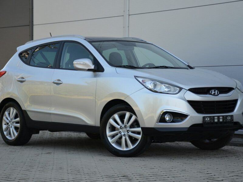Hyundai ix35 Zarejestrowany 2.0i DOHC 163KM Serwis Panorama Navi Skóra Keyless go