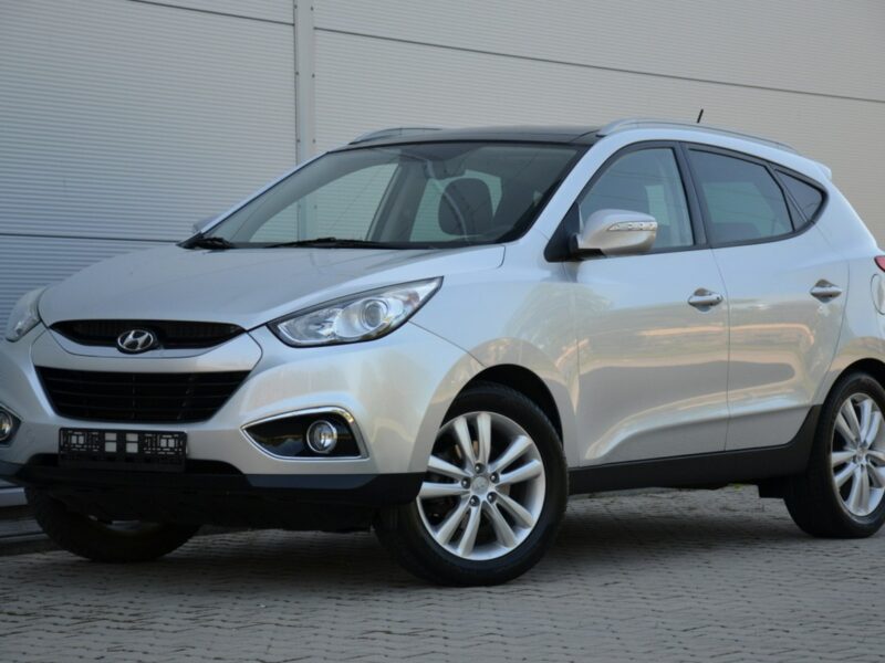Hyundai ix35 Zarejestrowany 2.0i DOHC 163KM Serwis Panorama Navi Skóra Keyless go